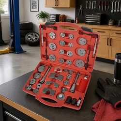 Friendly 40-Piece Brake Caliper Tool Set for Home Mechanics