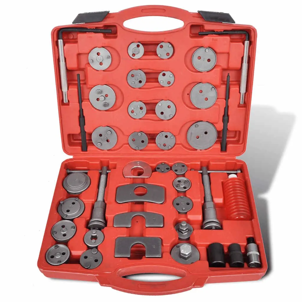 Brake Tool Kit 40 Piece Set Carbon Steel Piston Wind Back