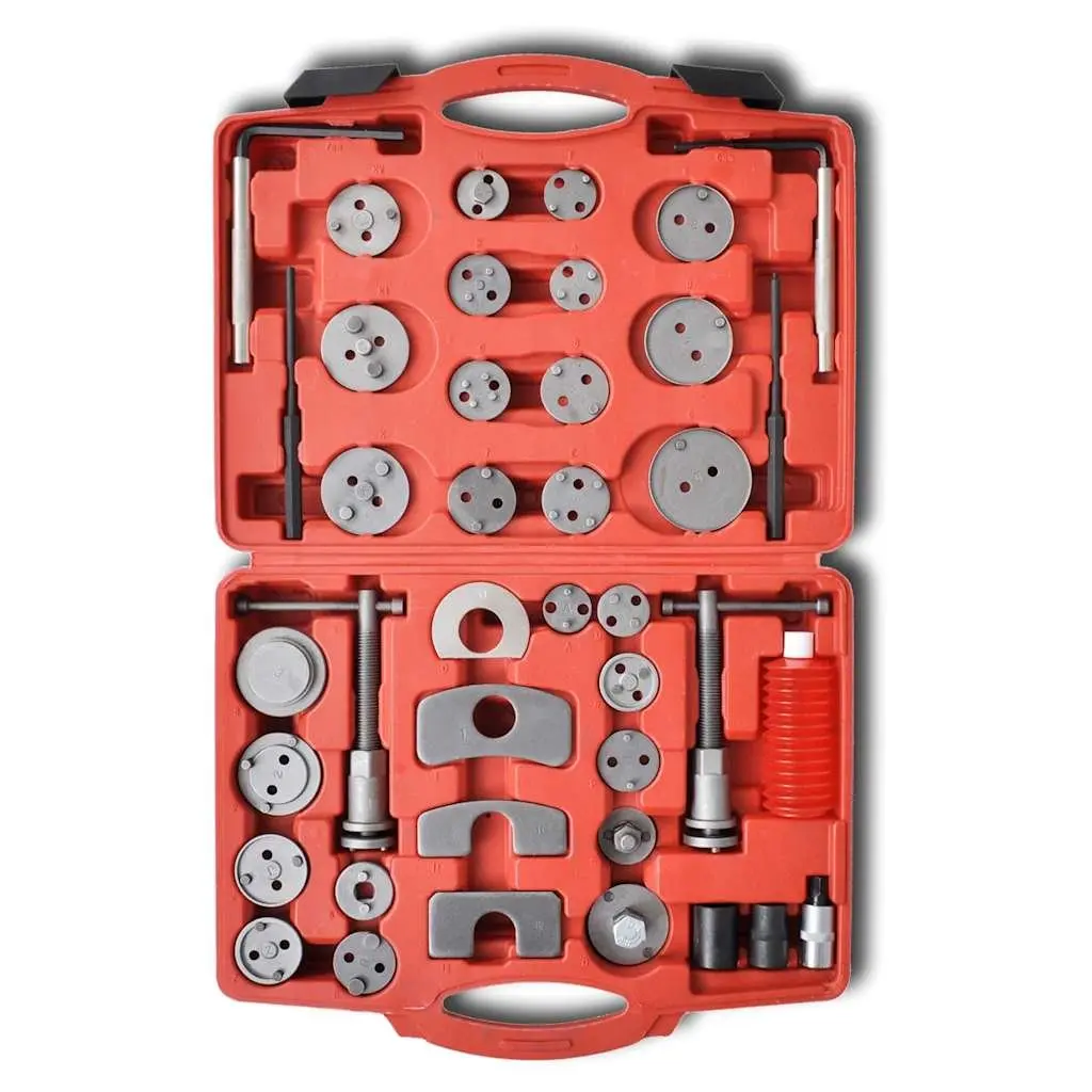 Brake Tool Kit 40 Piece Set Carbon Steel Piston Wind Back