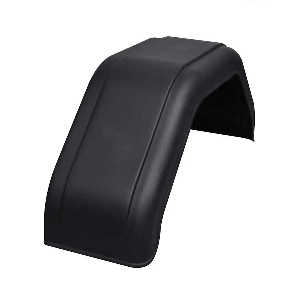 Mudguard Set for Trailers 220 x 760 mm Black