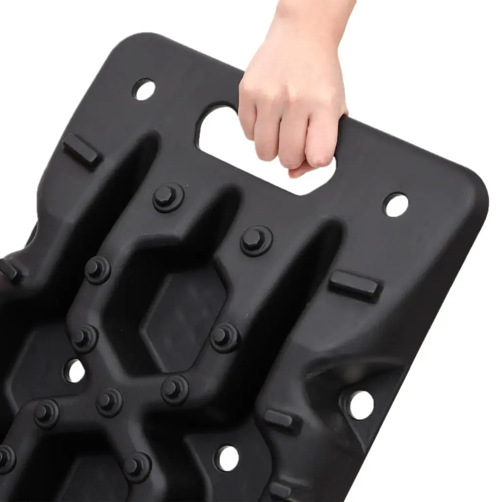 Traction Boards Black Recovery Tracks 107 x 31 x 7 cm