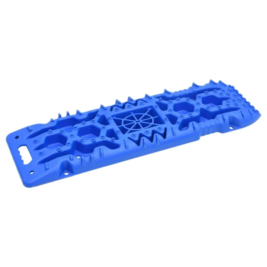 Traction Boards 2 pcs Blue Recovery Tracks Off-Road Emergency Vehicle Wheel Grip