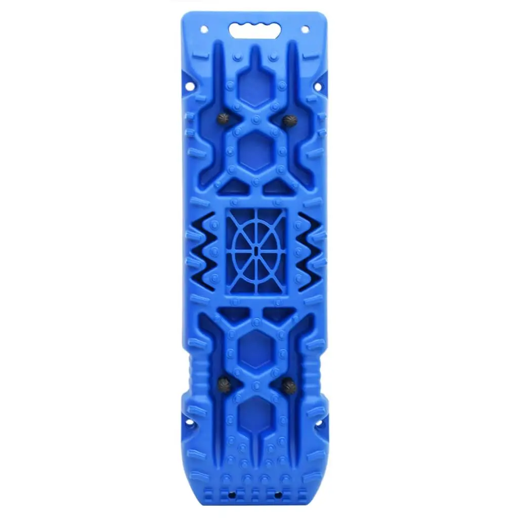 Traction Boards 2 pcs Blue Recovery Tracks Off-Road Emergency Vehicle Wheel Grip