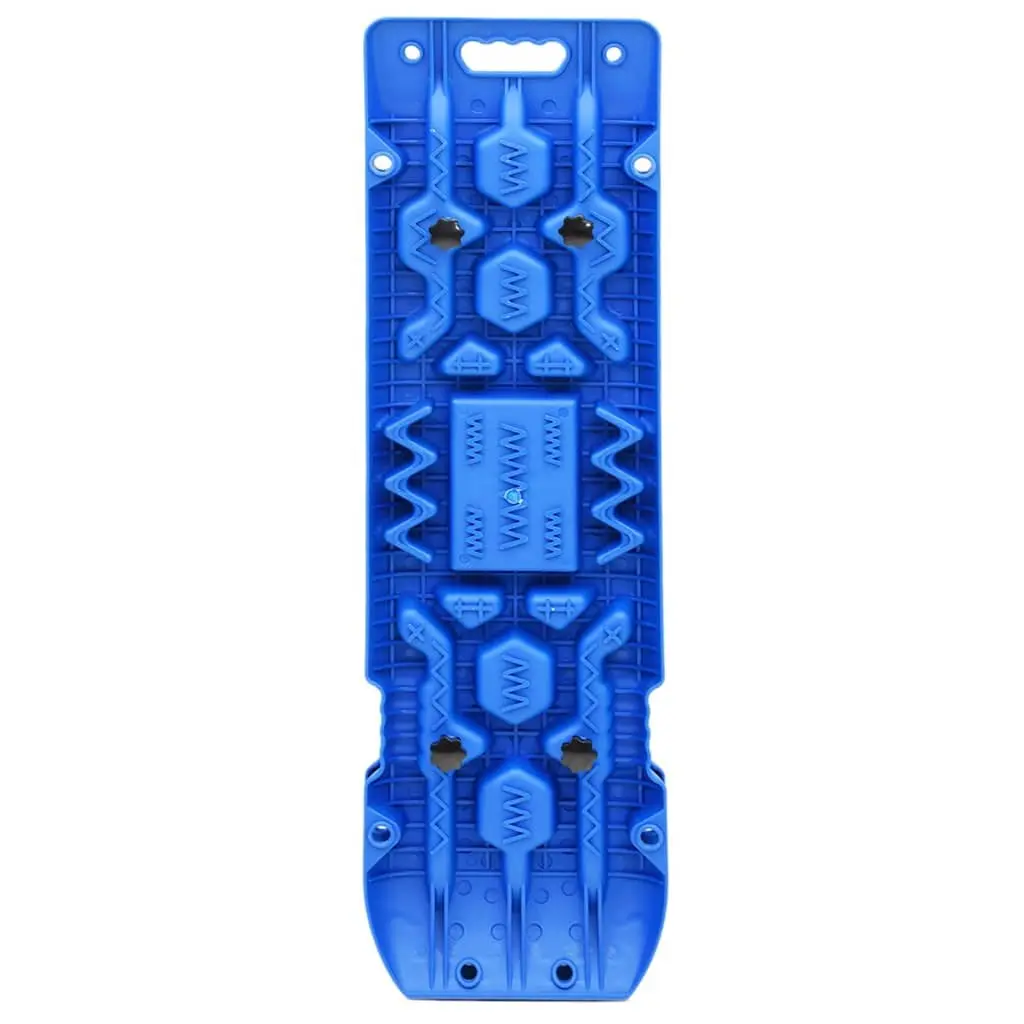 Traction Boards 2 pcs Blue Recovery Tracks Off-Road Emergency Vehicle Wheel Grip
