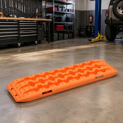 Traction Boards 2 Pieces Orange Recovery Nylon Off-Road Emergency Vehicle Track