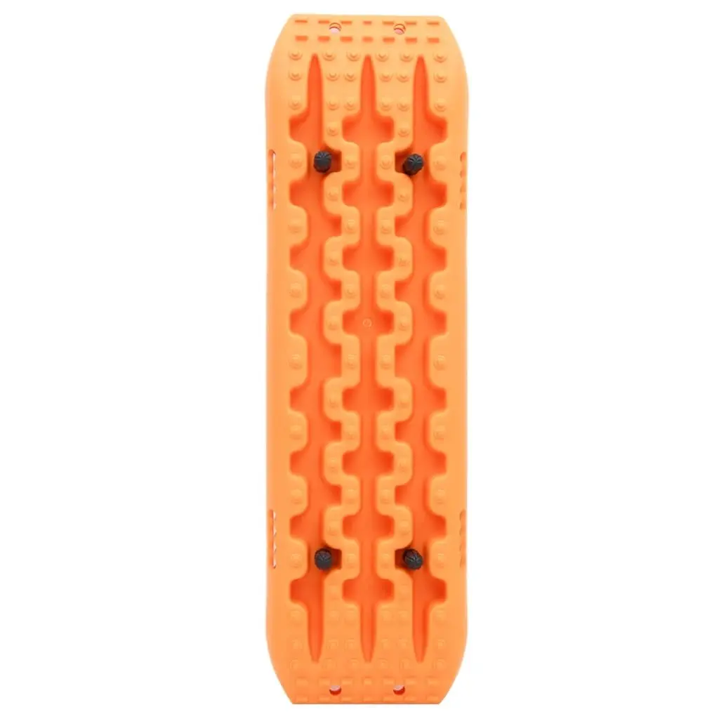 Traction Boards Reinforced Nylon 2 Pieces Orange Off-Road Emergency Vehicle Track