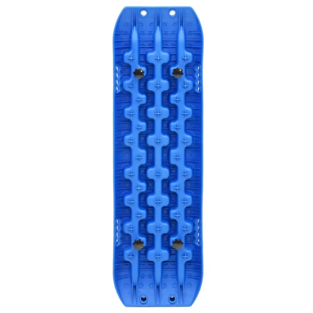 Traction Boards Blue Reinforced Nylon 106x30.5x7 cm Vehicle Recovery Off-Road Emergency Kit 2 Piece