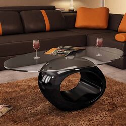 Chic Oval Coffee Table for Your Living Space