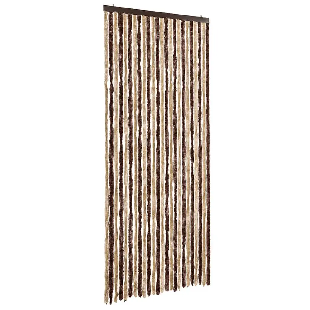 Insect Curtain Chenille Beige Light Brown 100x220 cm