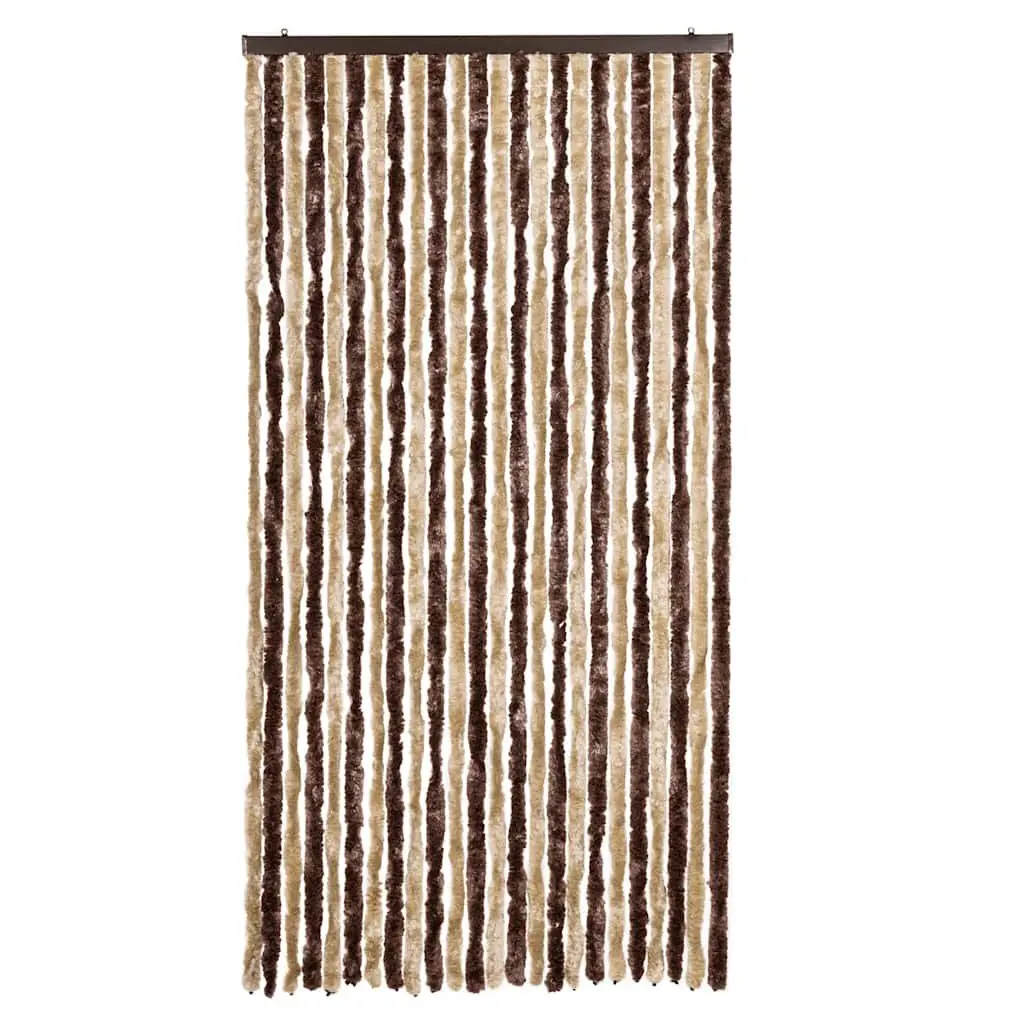 Insect Curtain Chenille Beige Light Brown 100x220 cm