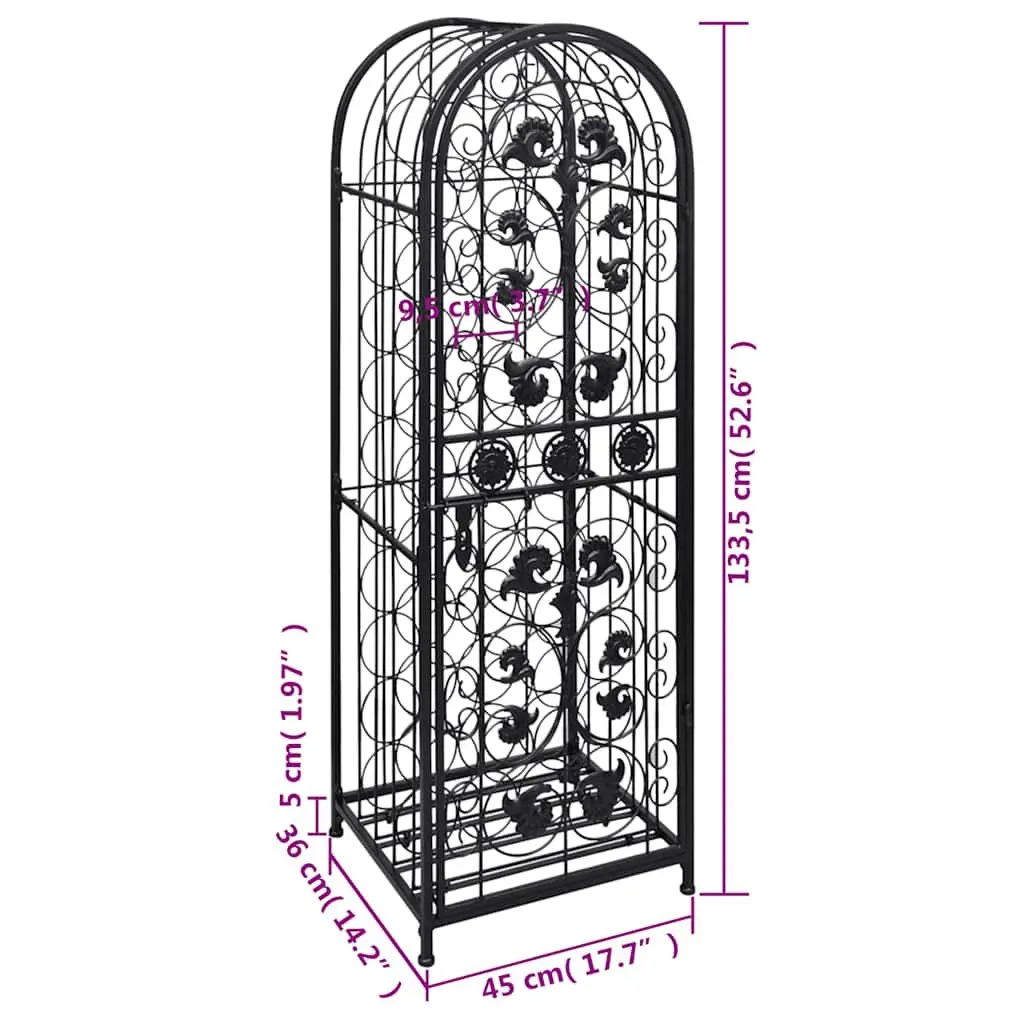 45 Bottle Wine Rack