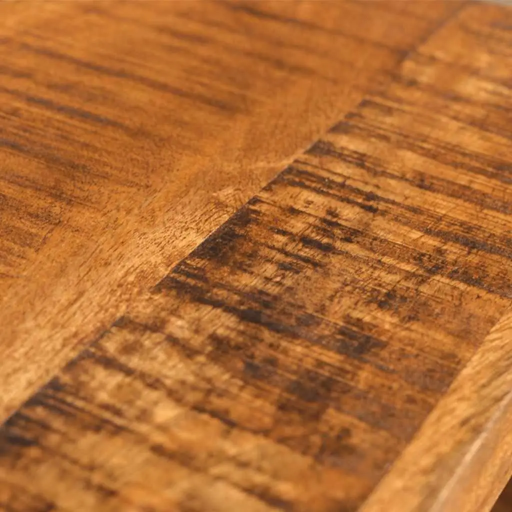 Nesting Table Set 3 Pieces Brown Wooden Stackable Side End Coffee Tables