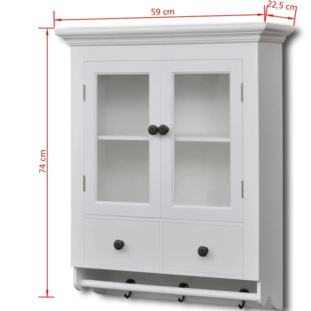 Wooden Wall Cabinet for Kitchen Use