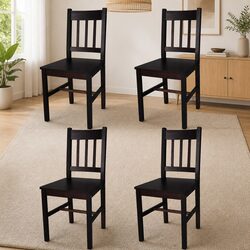 Your New Favorite 4-Piece Wooden Dining Chair Set