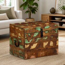 Friendly Antique Reclaimed Wood Storage Box for You