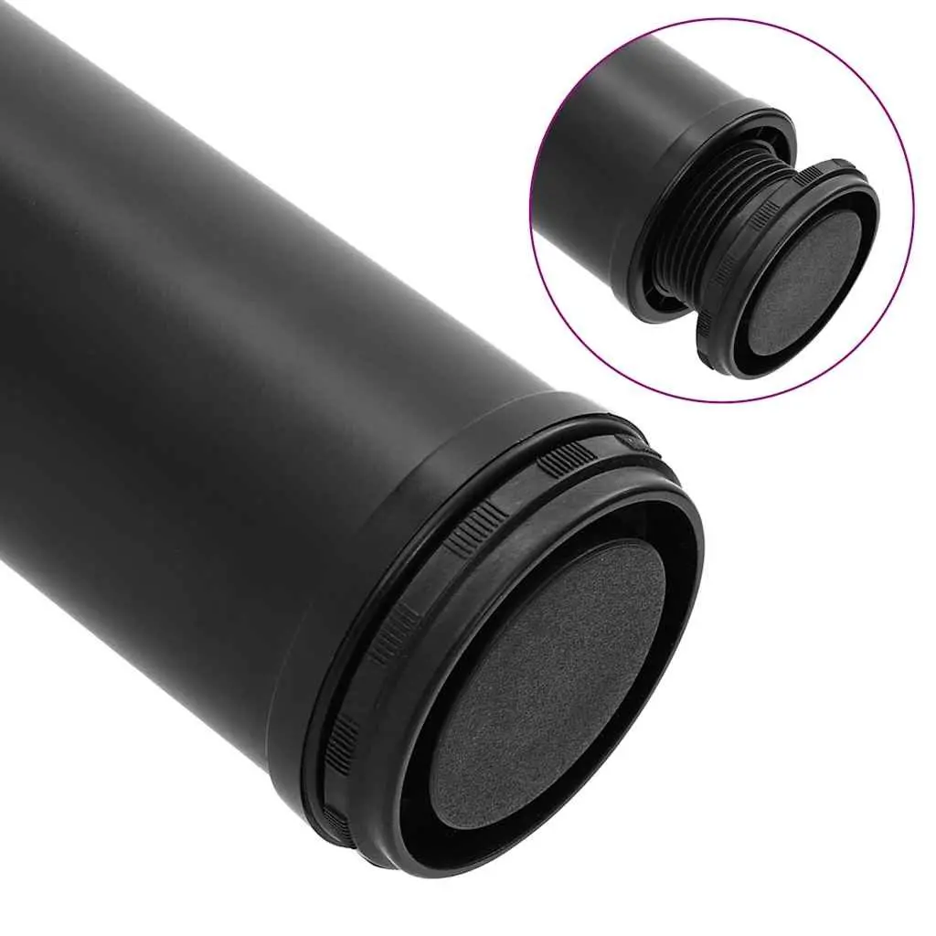 Table Legs Height Adjustable 710mm Set of 4 Replacement Furniture Support Black