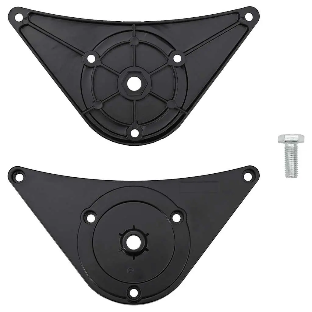 Adjustable Table Legs Set 4 pcs Black 870mm Replacement Furniture Support