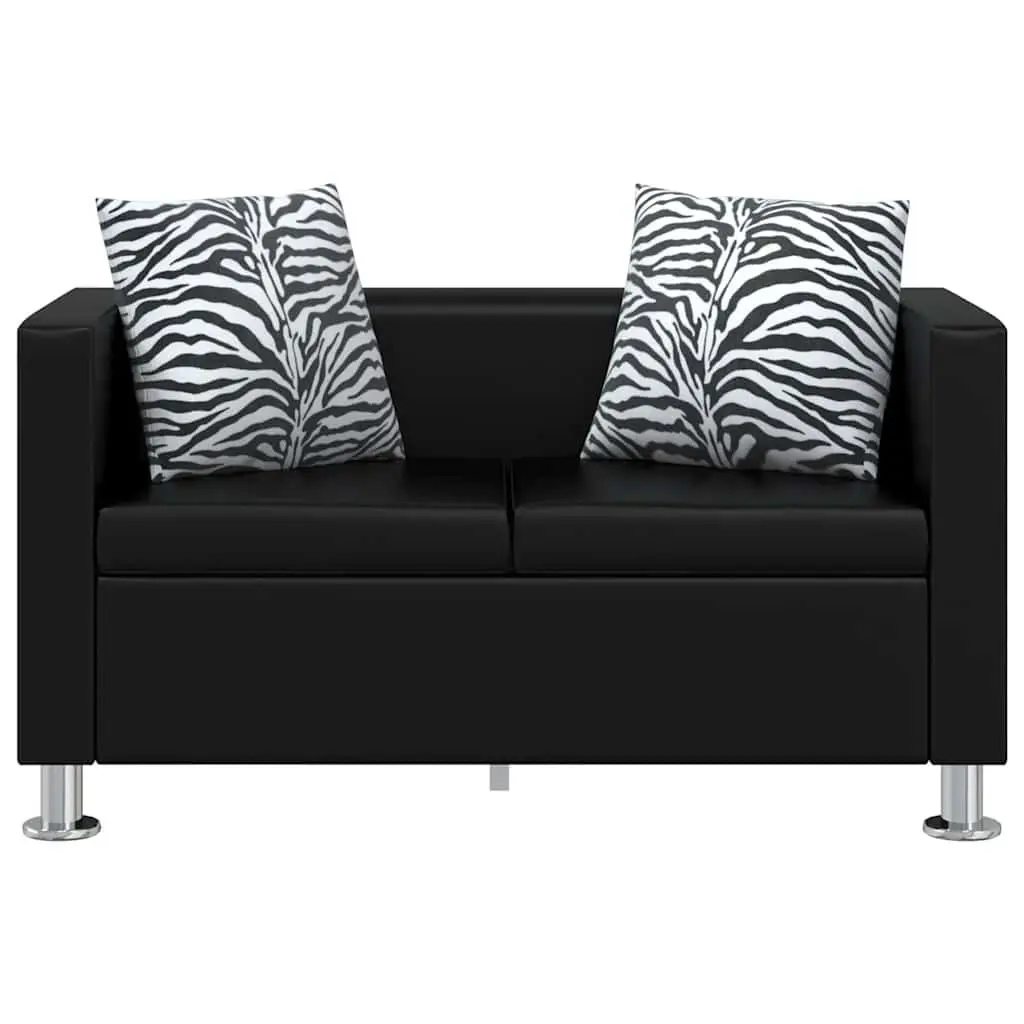2-Seater Sofa in Black