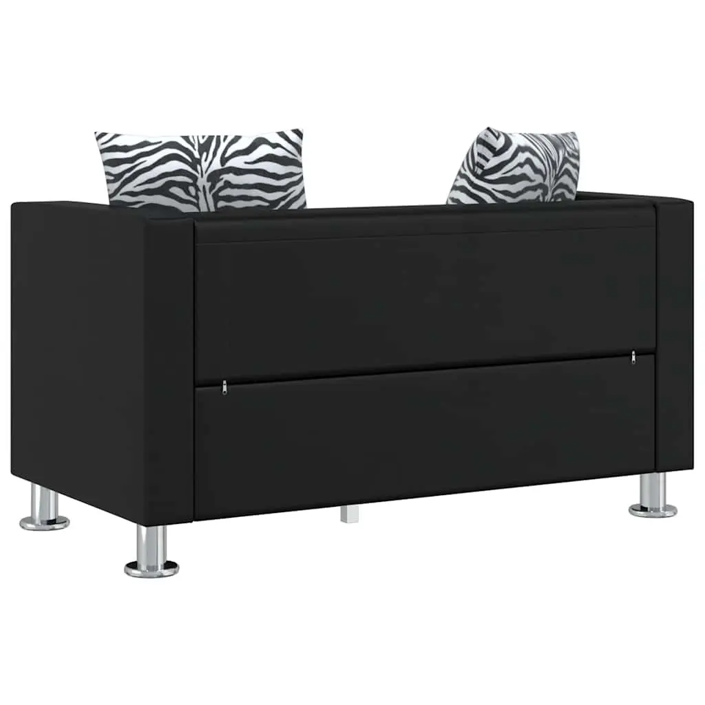 2-Seater Sofa in Black