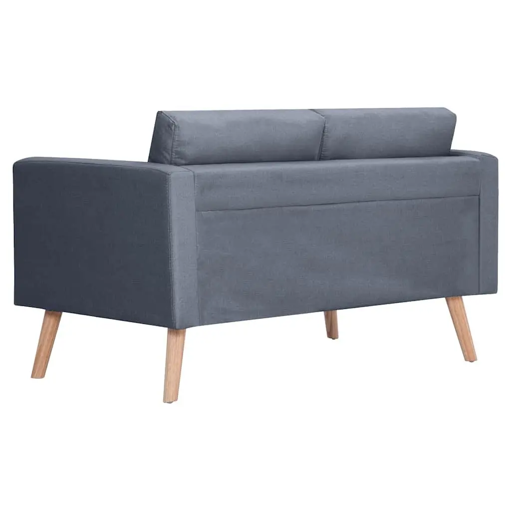 Grey 2-Seater Sofa