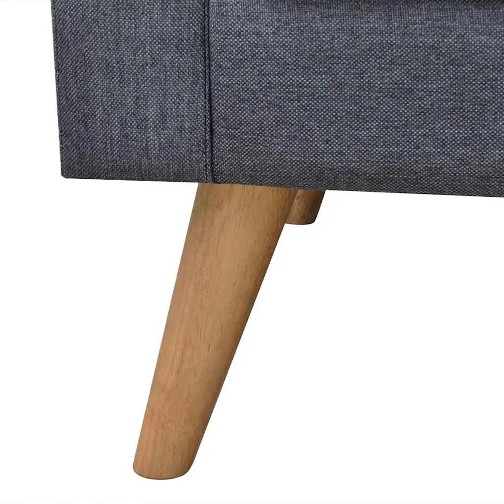 Grey 2-Seater Sofa