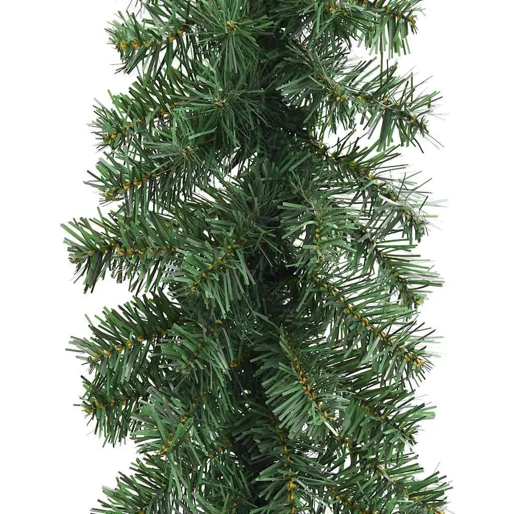 LED Christmas Garland 5m Green Flexible Indoor Outdoor Holiday Decoration for Stair Handrail