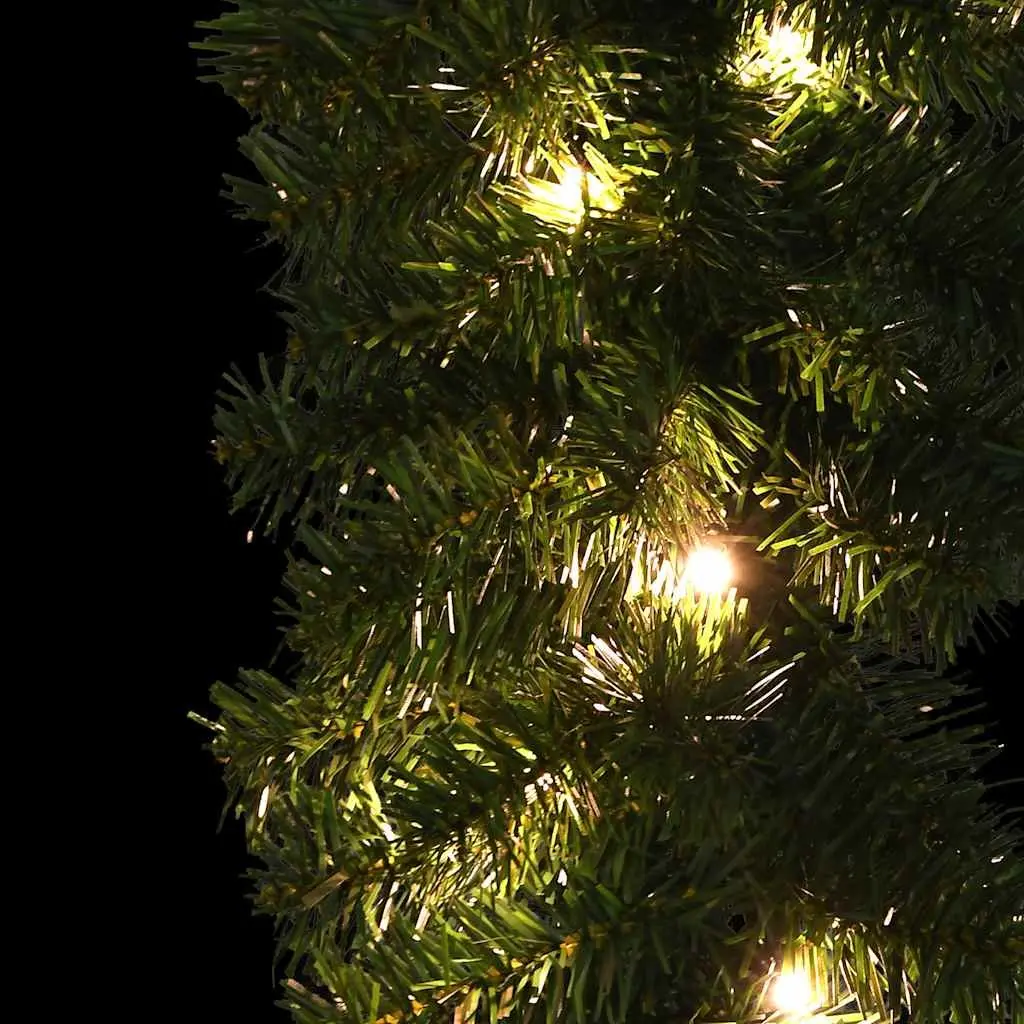 LED Christmas Garland 5m Green Flexible Indoor Outdoor Holiday Decoration for Stair Handrail