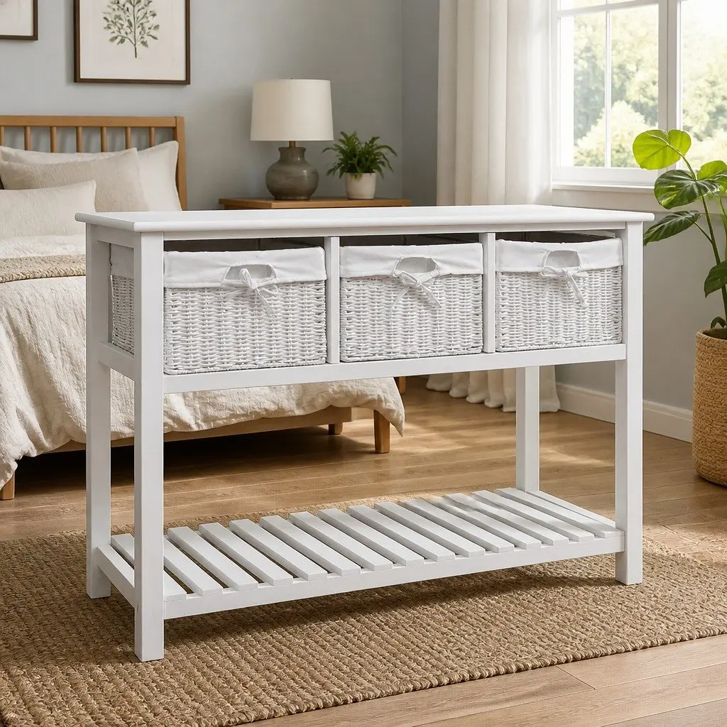 White Storage Sideboard