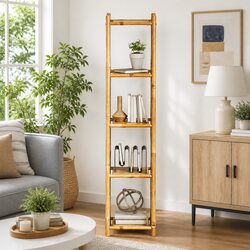 Your New Favorite 5-Tier Bamboo Shelf Awaits