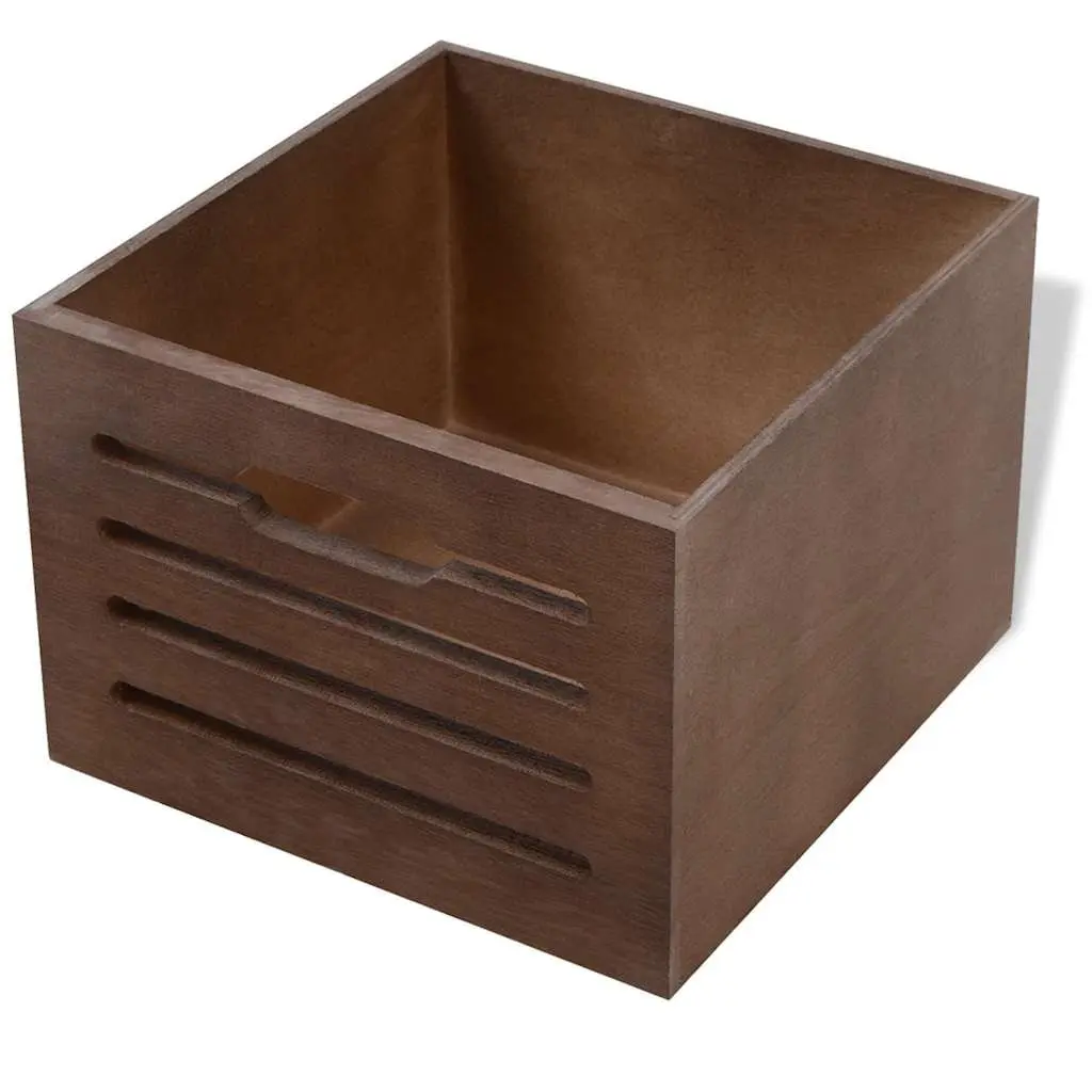 Wooden Bedside Cabinets Country Style 2 Piece Set Compact Storage Drawer Nightstand