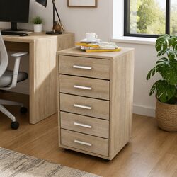 Your New 5-Drawer Office Unit - Style Meets Functionality