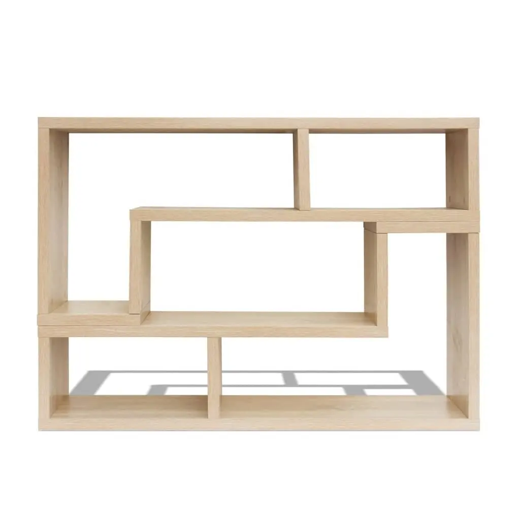 Brown TV Cabinet with Flexible Shelving