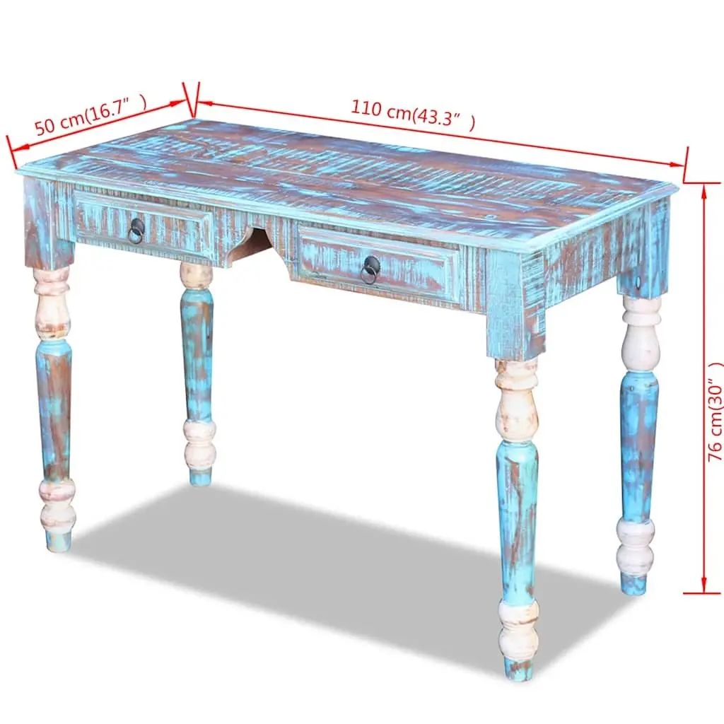Solid Reclaimed Wood Desk