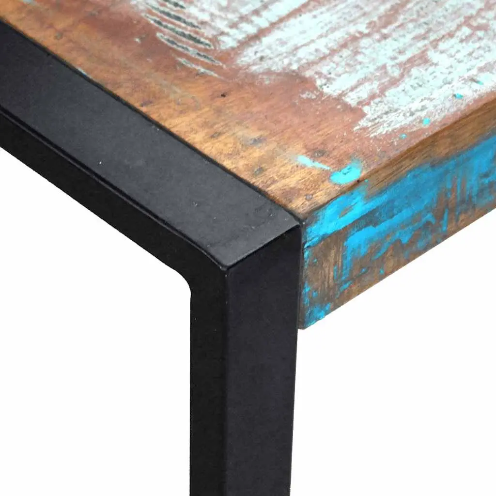 Nesting Tables Solid Reclaimed Wood Stackable Set of 3