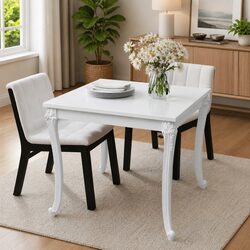 Invite Friends to Dine at Your High Gloss Table