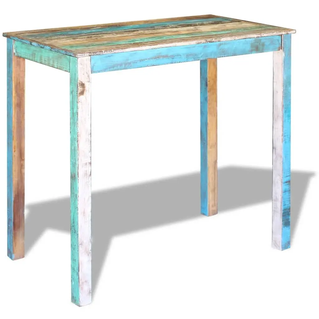 Bar Table Made from Reclaimed Wood