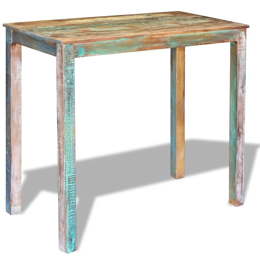 Bar Table Made from Reclaimed Wood