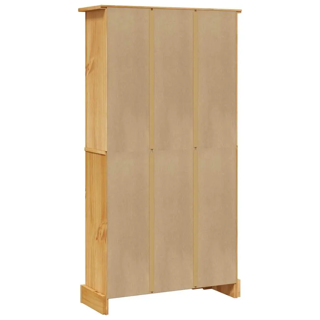 4-Shelf Bookcase in Brown