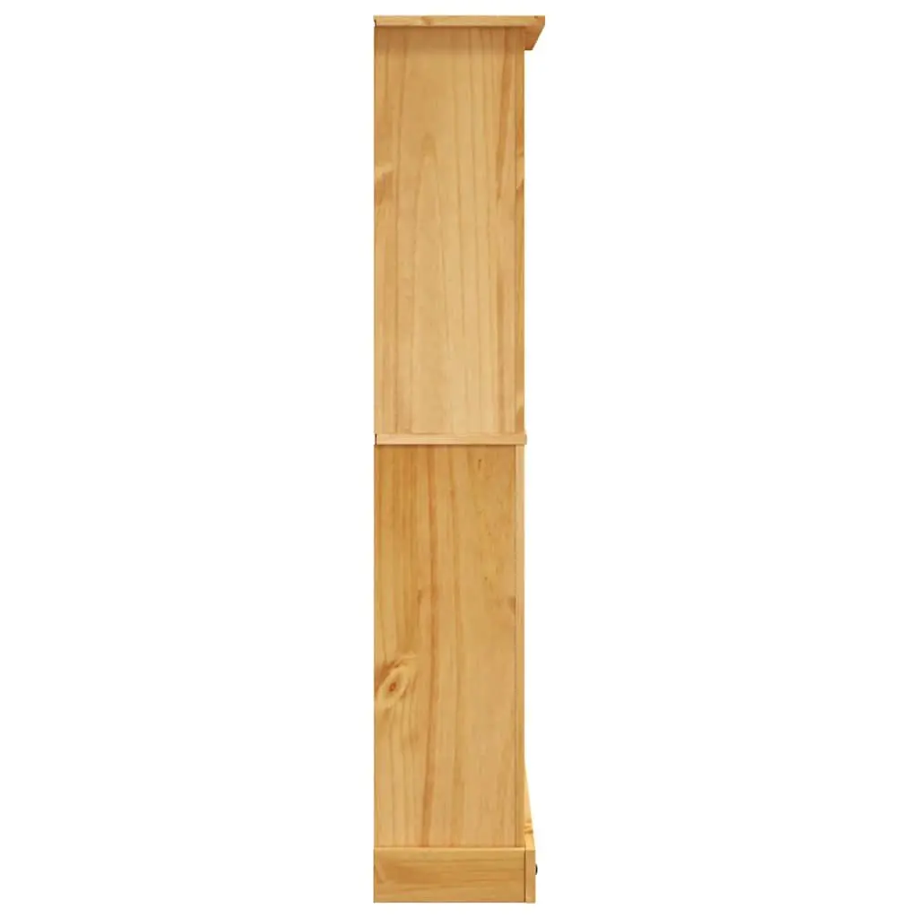 4-Shelf Bookcase in Brown