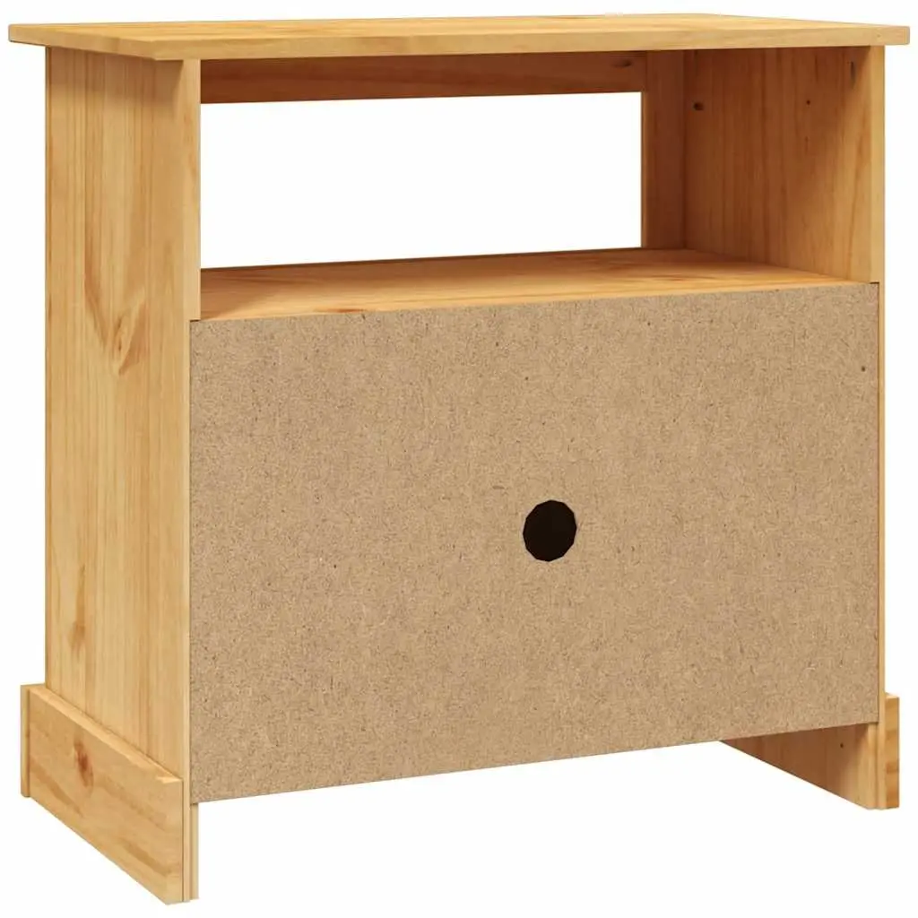 TV Cabinet Rustic Brown 80 x 43 x 78 cm Living Room Entertainment Unit Storage Shelf