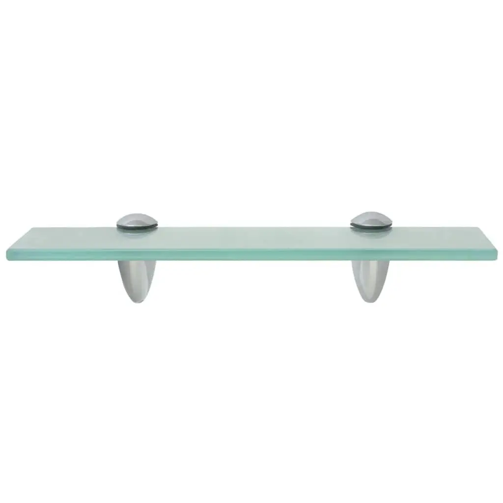 30x10 cm Floating Wall Shelf in Glass