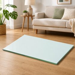 Tempered Glass Wall Shelf Panel Display Ledge for Home Shop 20x30cm Clear