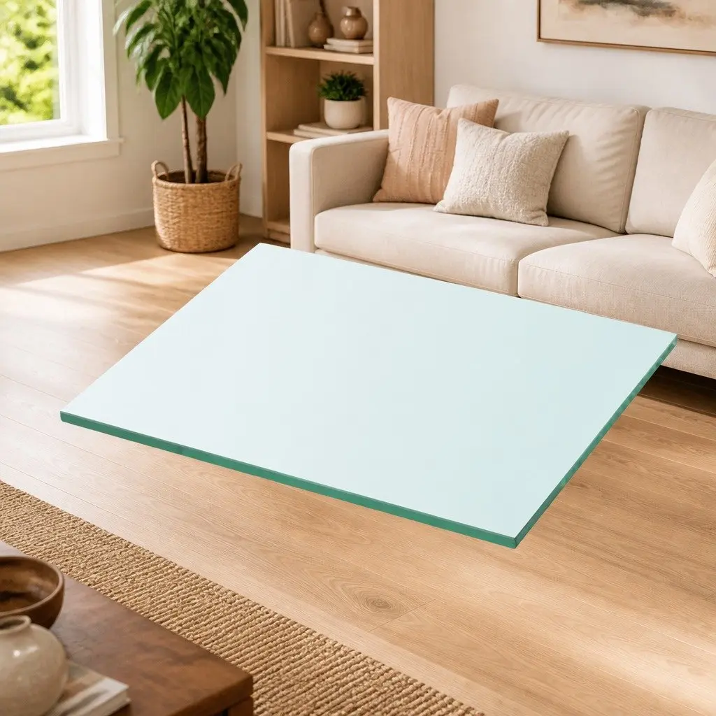 Glass Shelf Panel 30x25 cm for Displaying Items