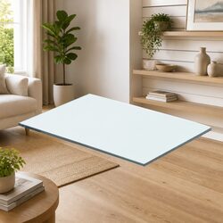 Your Friendly 40x20 cm Wall-Mounted Glass Shelf
