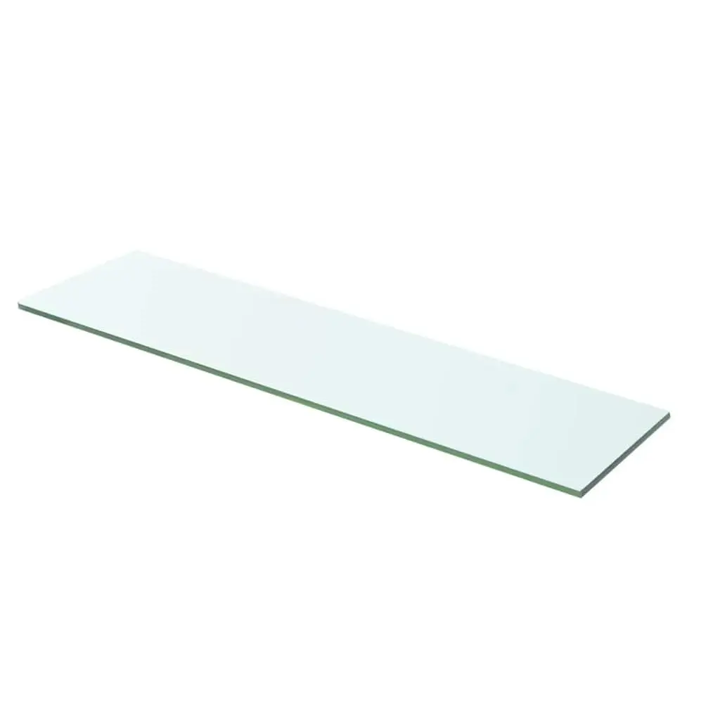 Glass Shelf Panel Clear Transparent 60x12 cm