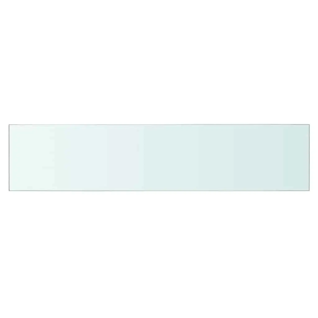 Glass Shelf Panel Clear Transparent 60x12 cm