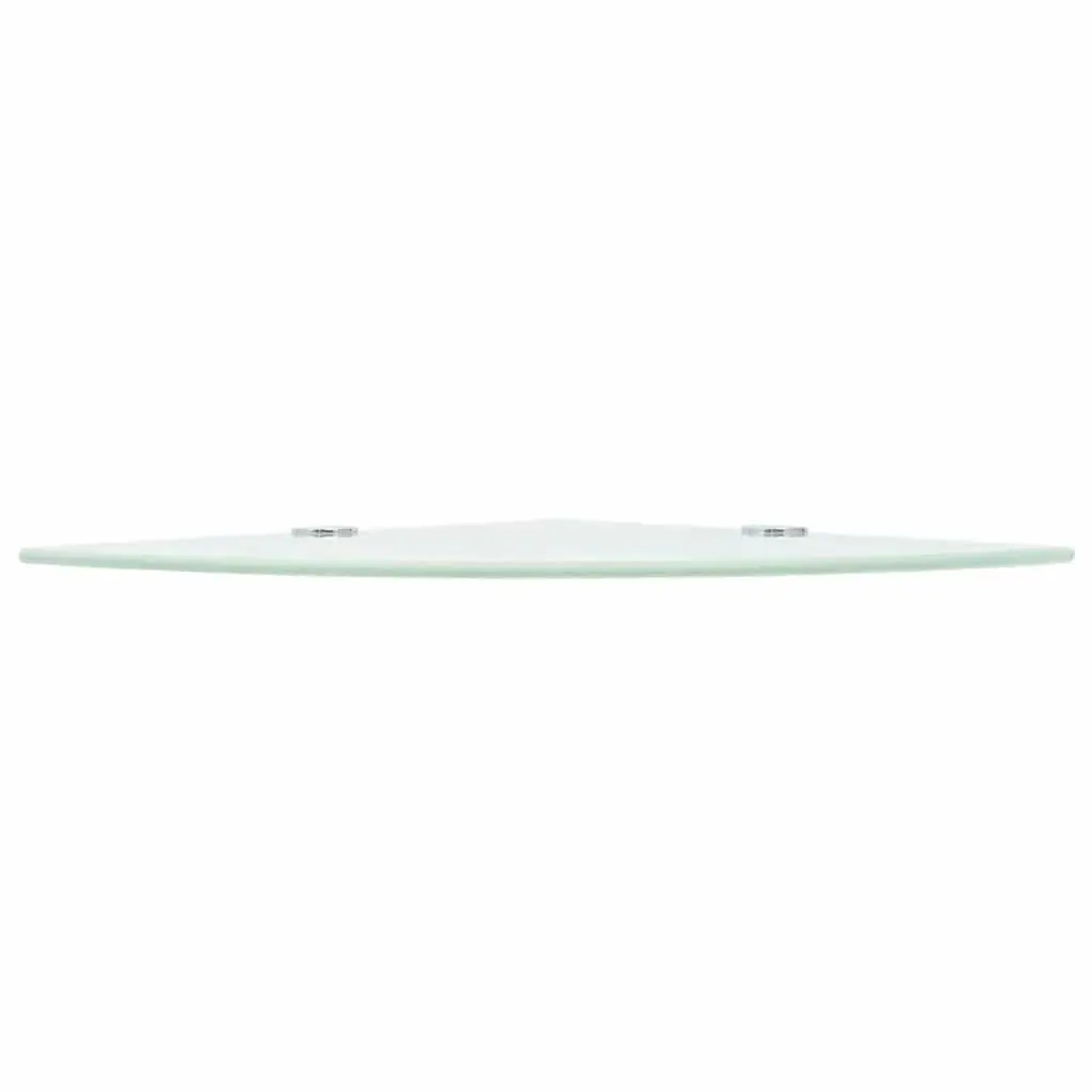 White Floating Corner Shelf
