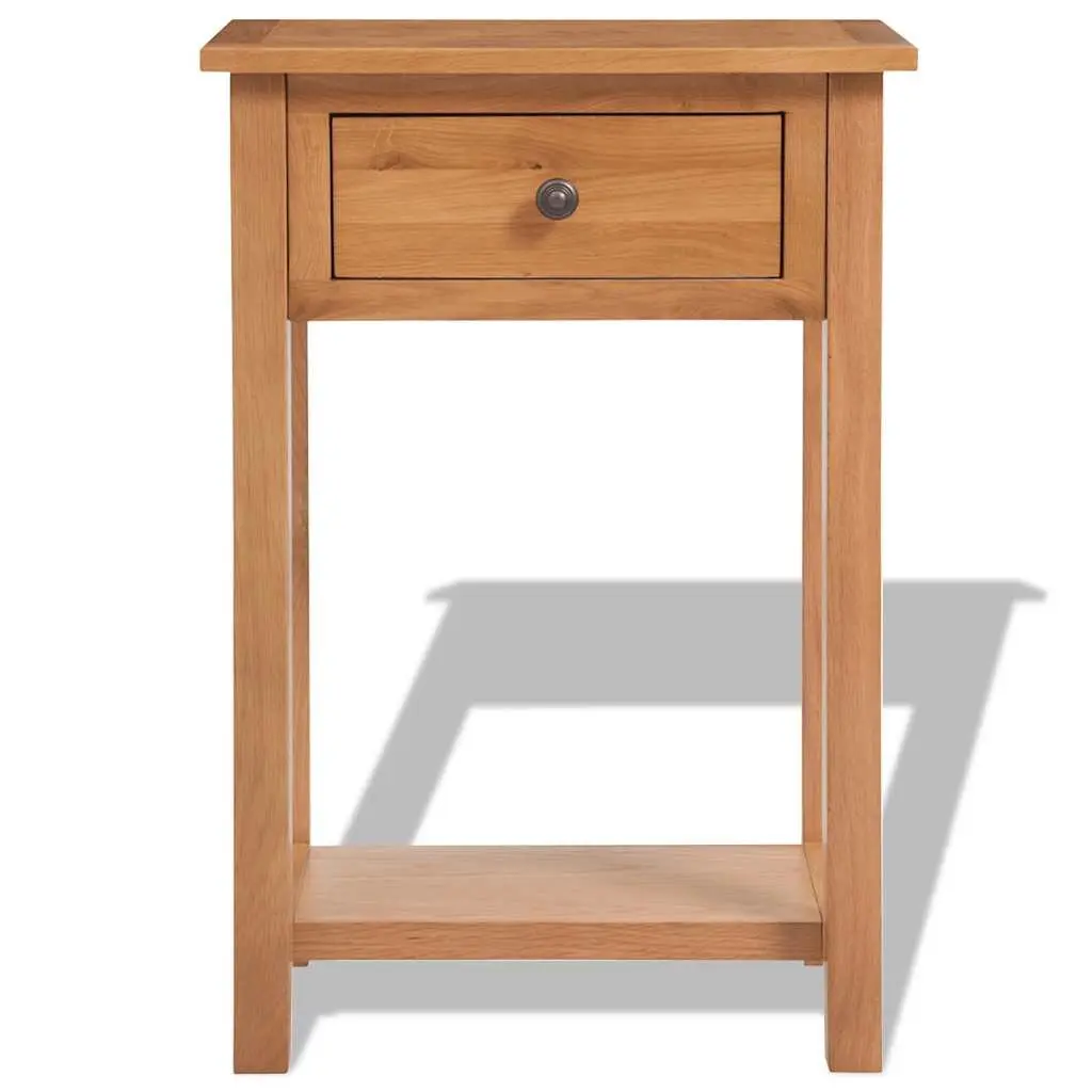 Console Table in Solid Oak