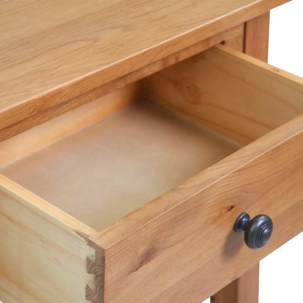 Console Table in Solid Oak