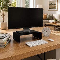 Friendly Glass TV Stand and Monitor Riser for Your Needs